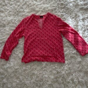 Vintage fendi top hot pink